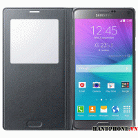 Bao Da S-View Flip Cover Samsung Galaxy Note 4 N910 Chính Hãng
