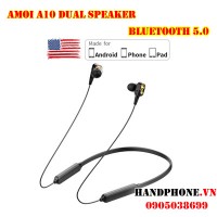 Tai nghe Bluetooth 5.0 Amoi A10 Dual Speaker Tai nghe Bluetooth 5.0 Amoi A10 Dual Speaker