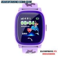 Điện thoại đồng hồ định vị Smartwatch DF25 IP67 Pink cho trẻ em Điện thoại đồng hồ định vị Smartwatch DF25 IP67 Pink cho trẻ em