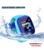 Điện thoại đồng hồ định vị Smartwatch DF25 IP67 Blue cho trẻ em