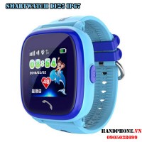 Điện thoại đồng hồ định vị Smartwatch DF25 IP67 Blue cho trẻ em