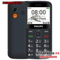 Philips E207L Black Điện thoại dành cho người già Philips E207L Black Điện thoại dành cho người già