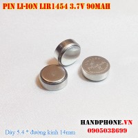Pin Cúc Nút Li-ion LIR1454 3.7V 90mAh