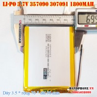 Pin Li-Po 3.7V 1800mAh 357090 307091 (Lithium Polymer)