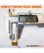 Pin Li-Po 3.7V 500mAh 801350 761351 (Lithium Polymer)