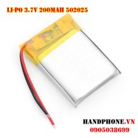 Pin Li-Po 3.7V 502025 200mAh
