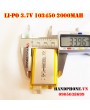 Pin Li-Po 3.7V 103450 103550 2000mAh (Lithium Polymer)