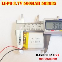 Pin Li-Po 3.7V 503035 500 mAh