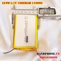 Pin Li-Po 3.7V 116090 7000mAh