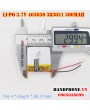 Pin Li-Po 3.7V 300mAh 403030 383031 (Lithium Polymer) cho Smartwatch