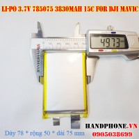 Pin Li-Po 3.7V 785078 3830mAh Dòng xả cao 15C (Lithium Polymer) cho DJI Mavic Flycam