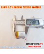 Pin Li-Po 3.7V 400mAh 802030 782030 (Lithium Polymer)
