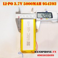 Pin Li-Po 3.7V 954292 5000mAh (Lithium Polymer)