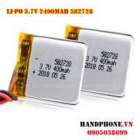 Pin Li-Po 3.7V 582728 400mAh