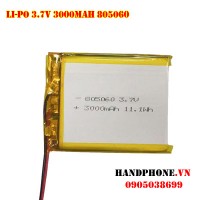 Pin Li-Po 3.7V 805060 3000mAh
