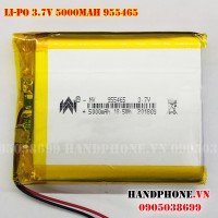 Pin Li-Po 3.7V 955465 955565 5000mAh