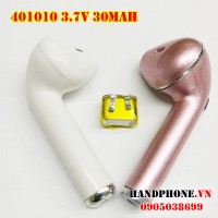 Pin Li-Po 3.7V 401010 30mAh cho tai nghe Bluetooth