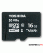 Thẻ nhớ MicroSDHC Toshiba 16GB Class 10 UHS-I 30Mb/s