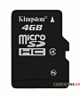Thẻ nhớ MicroSD Kingston 4GB Class 4